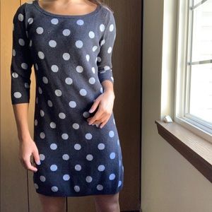 Old Navy Comfy Polka Dot 3/4 Sleeve Dress